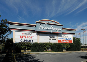 Prince Georges Mall sign